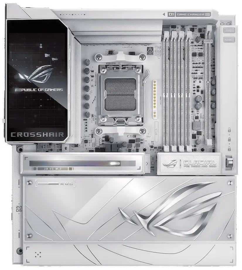 Algete PC - Montaje Placa Base ASUS ROG CROSSHAIR X870E GLACIAL Algete